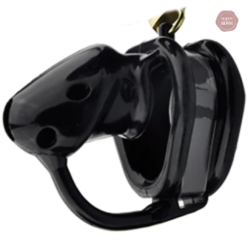 cage-de-chastete-master-20-noire-1 Cage de chasteté en résine Master 20 Noir