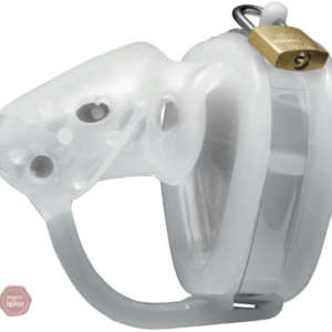 Cage de chasteté résine transparente Master 20