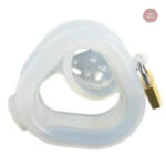 Modèle Master 20, cage de chasteté transparente et légère
