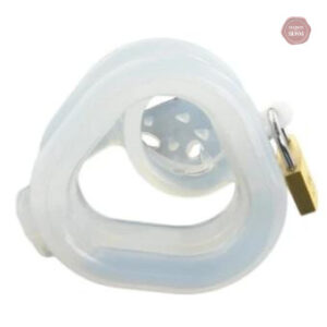 Modèle Master 20, cage de chasteté transparente et légère