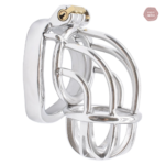 Cage de chasteté en métal Angus