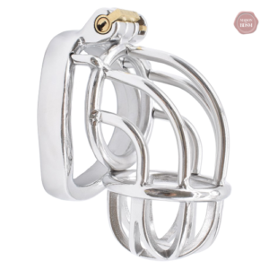 Cage de chasteté en métal Angus