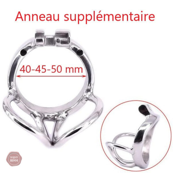 Cage de chasteté BirdLock S, confort et sécurité