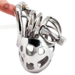 Cage de chasteté en métal GreyDoor