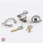 Accessoire de chasteté métal pour hommes, verrouillage efficace