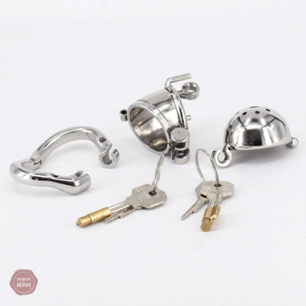 Accessoire de chasteté métal pour hommes, verrouillage efficace