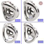 Accessoire de chasteté en métal pour homme