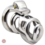 Cage de chasteté en métal pour homme - Le gouffre