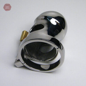 Accessoire de chasteté métallique pour homme