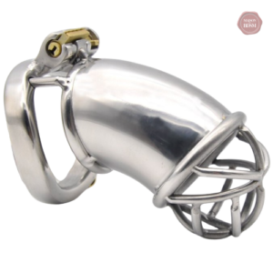Cage de chasteté en métal pour homme - Oisellerie