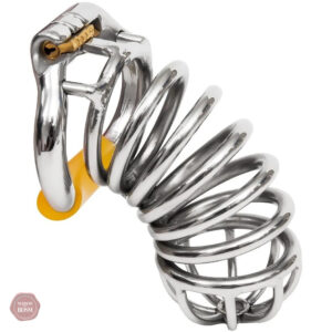 Cage de chasteté métal homme Tombeau L