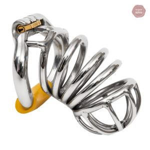 Cage de chasteté métal pour homme - modèle Tombeau M