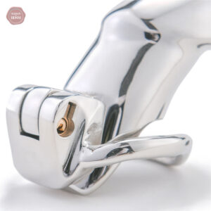 Accessoire de chasteté en métal pour jeux BDSM