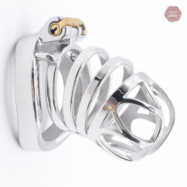 Accessoire de chasteté en métal, modèle Le Cabanon