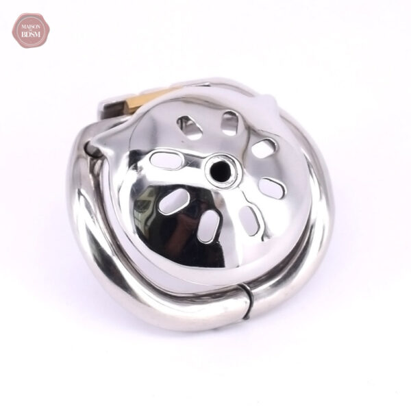 Cage de chasteté ajustable en métal