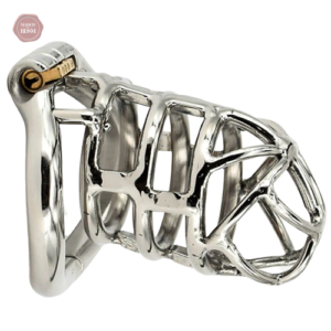 Cage de chasteté en métal pour une sécurité optimale