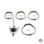 Cage de chasteté durable pour des moments intenses