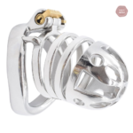 Cage de chasteté en métal, modèle PrettyDick L