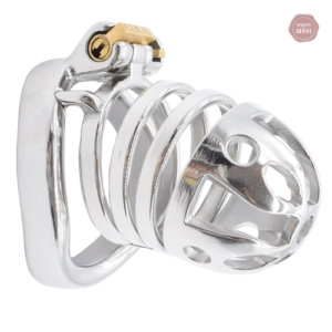 Cage de chasteté en métal, modèle PrettyDick L