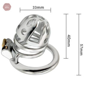 Cage de chasteté en métal pour une expérience unique