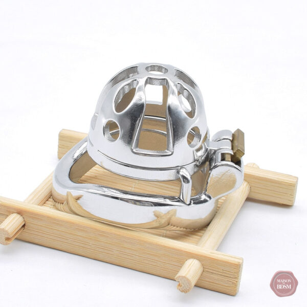 Cage PrettyDick XS en métal, design compact et discret
