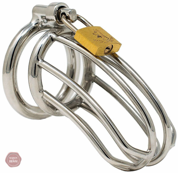 cage-de-chastete-metal-the-mouth-1 Cage de chasteté métal The Mouth, design innovant et sécurisé