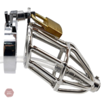 Cage de chasteté métal urètre - modèle Le Clapier