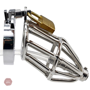 Cage de chasteté métal urètre - modèle Le Clapier
