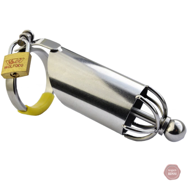 Cage de chasteté conçue pour un ajustement confortable