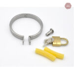 Accessoire de chasteté métal, design Rykers Island, sécurisé