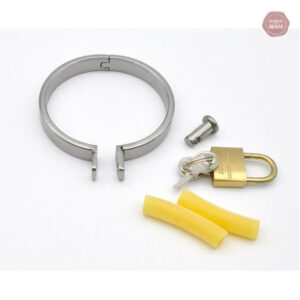 Accessoire de chasteté métal, design Rykers Island, sécurisé
