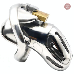 Cage de chasteté métal Viper L, design élégant et sécurisé