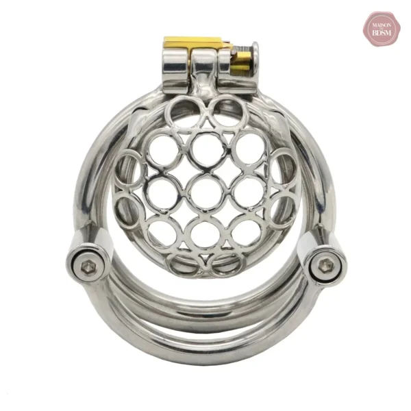 Cage de chasteté légère pour confort prolongé