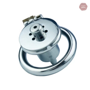 Cage de chasteté avec système de cathéter intégré