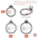 Cage de chasteté avec support de ceinture