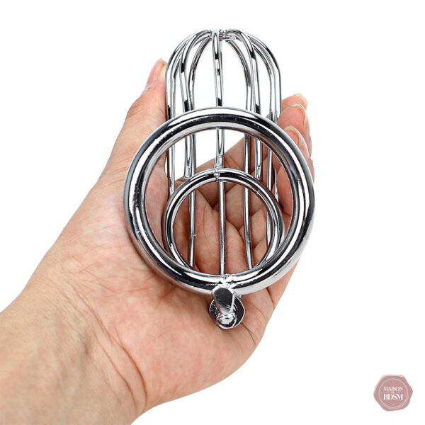 Cage de chasteté légère oiseau, idéale pour le jeu érotique