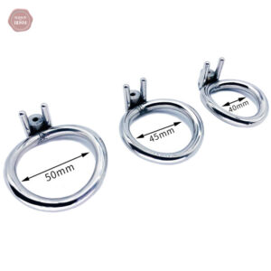 Cage de chasteté permanente avec ceinture ajustable