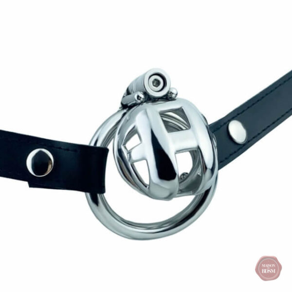 Cage de chasteté avec ceinture confortable