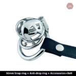 Cage de chasteté Micro Cobra pour sensations intenses