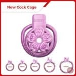 Cage de chasteté SISSY en couleur violette