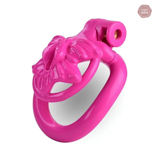 Cage 3D pour chasteté avec thème Sissy