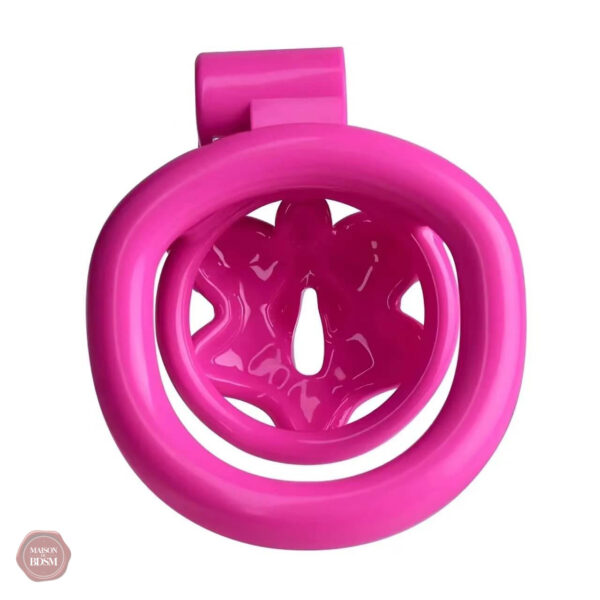 Cage de chasteté compacte avec décor papillon