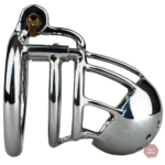 Cage pour chasteté masculine, style Prince-Albert