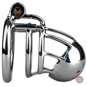 Cage pour chasteté masculine, style Prince-Albert