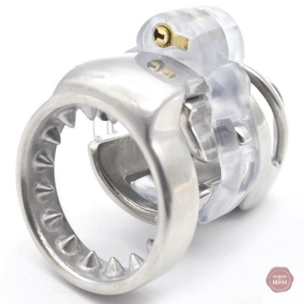 Accessoire de chasteté masculin, en métal durable