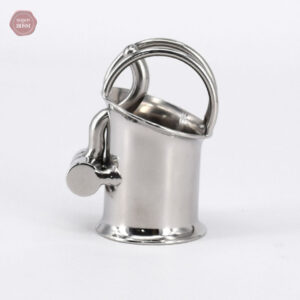 Cage de chasteté pour piercing Prince-Albert