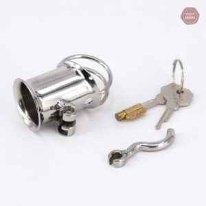 Accessoire de chasteté en métal pour plaisir contrôlé