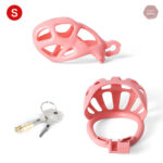 Cage de chasteté ajustable Pink Mamba, taille personnalisable