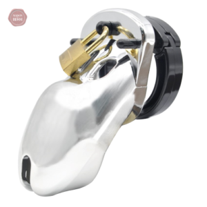 Cage de chasteté plastique GB 3000 en argent