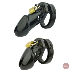 Cage de chasteté plastique GB 6000 noire